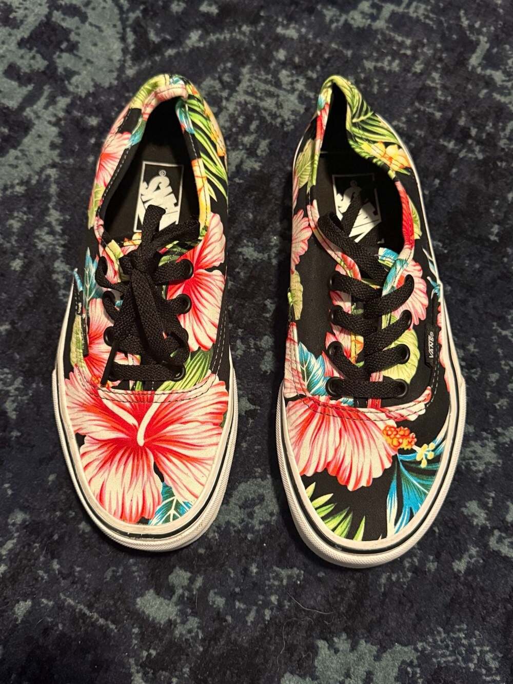 Vans Authentic Hawaiian Floral Size Men 6.0 Women 7.5 Sneakers